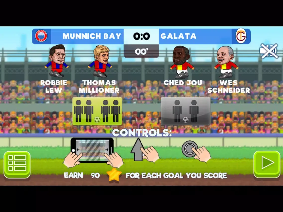 Football Headz Cup 2 iPad  स्क्रीनशॉट