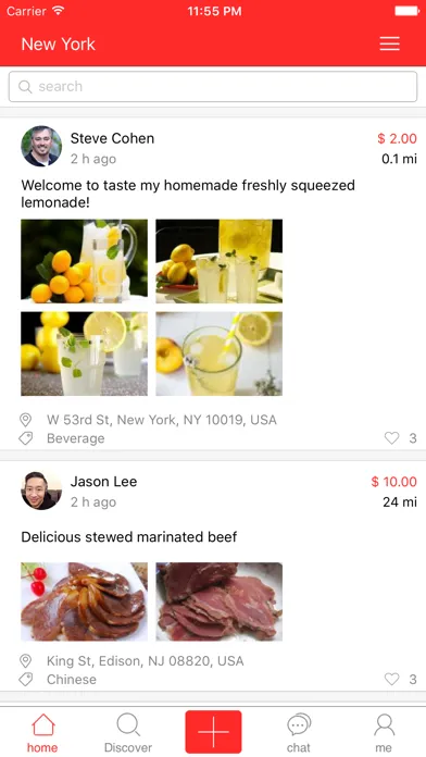 Waycook:Homemade Food Near You Ekran Görüntüleri