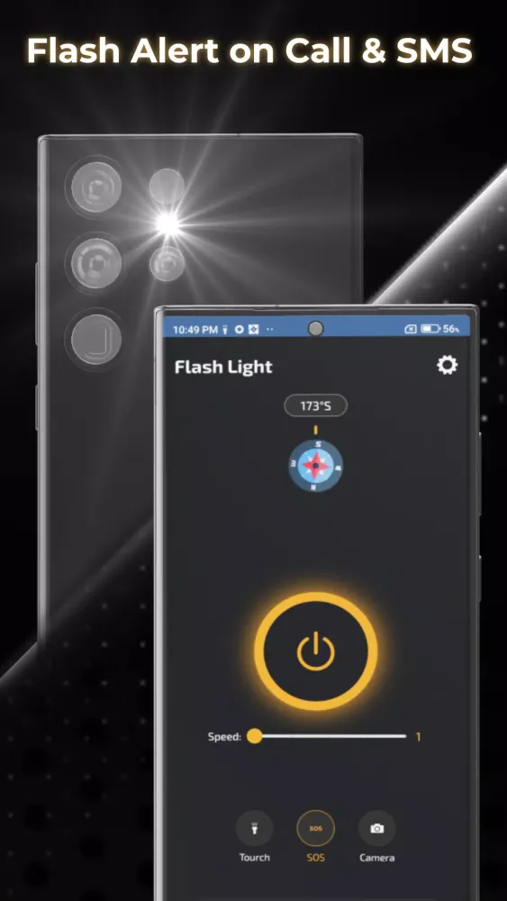 LED Flashlight - Flash Alert Screenshots