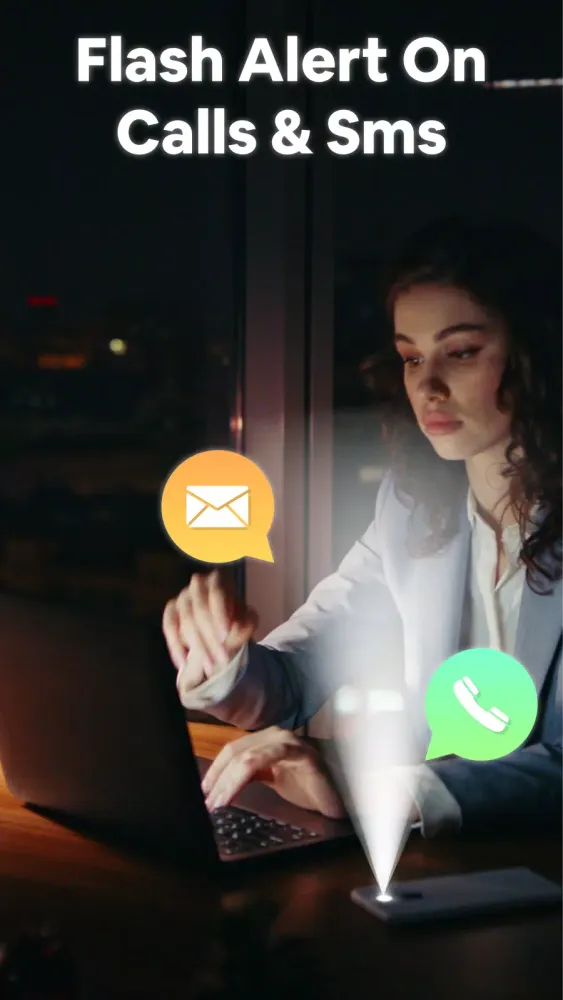 LED Flashlight & Flash Alert Screenshots