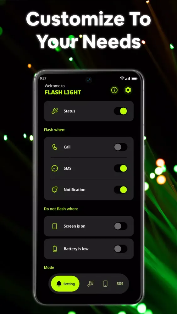 LED Flashlight & Flash Alert Screenshots
