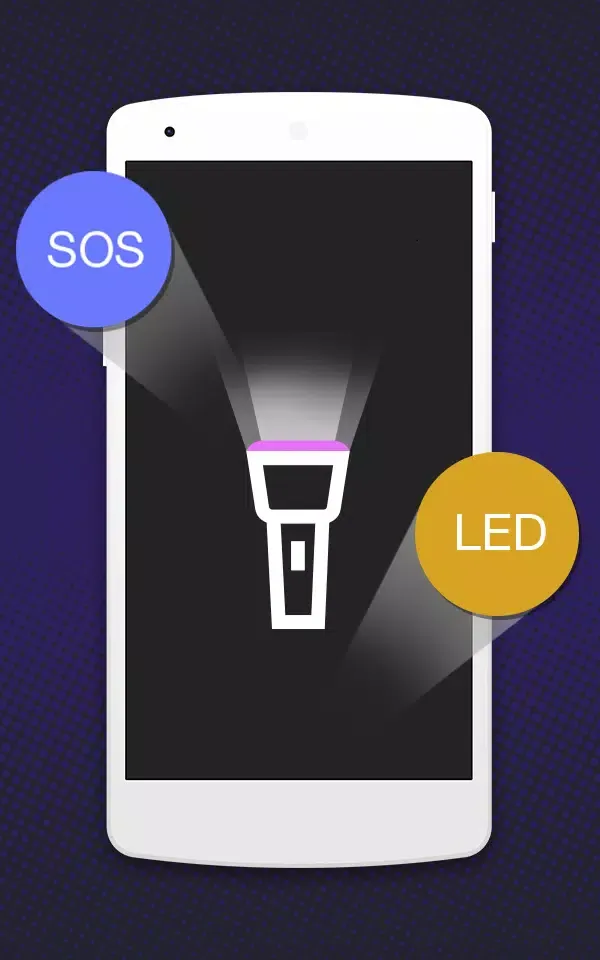 تصاویر Bright Flashlight LED for S8