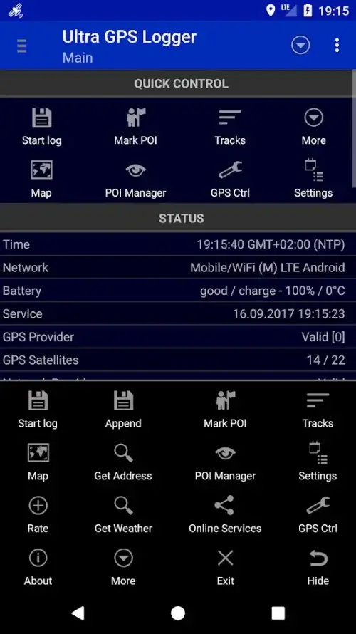 Ultra GPS Logger-screenshot-2