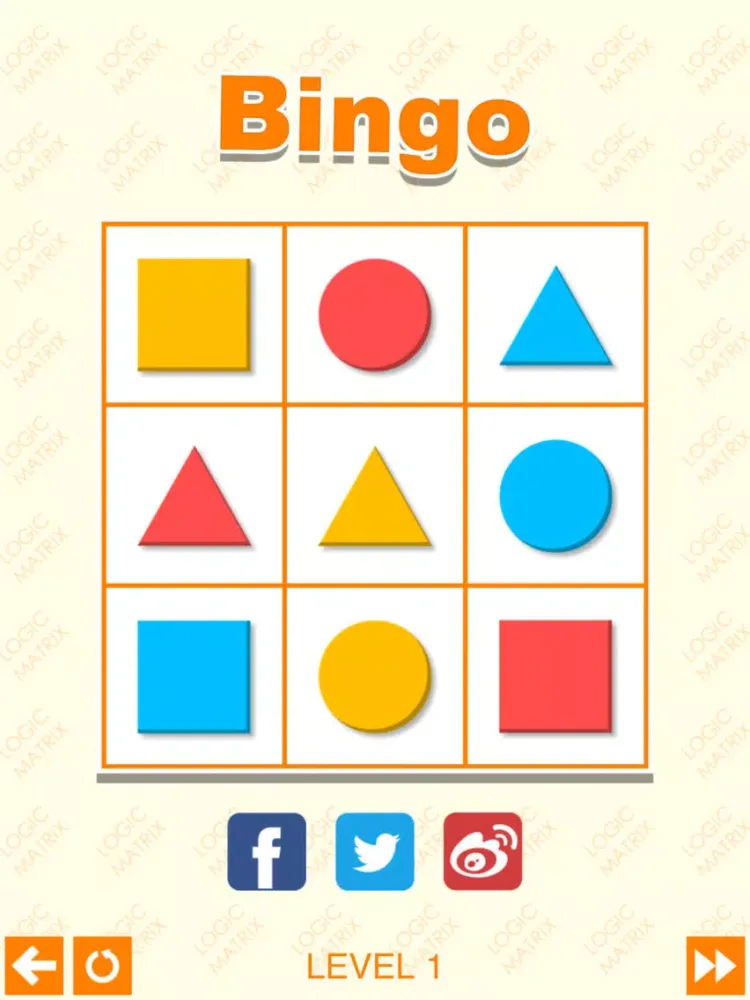 Logic Matrix Puzzle iPad  Screenshots