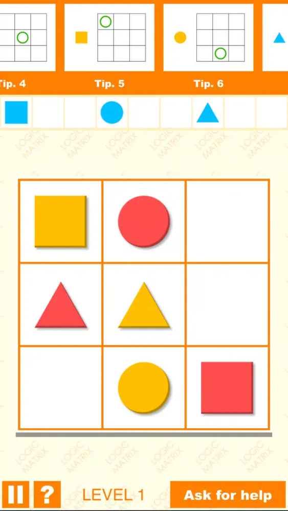 Logic Matrix Puzzle Screenshots
