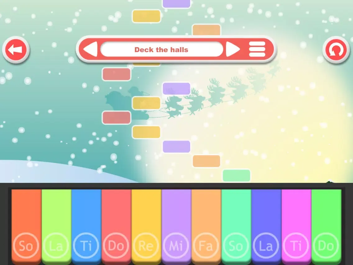 X'mas Piano iPad  स्क्रीनशॉट