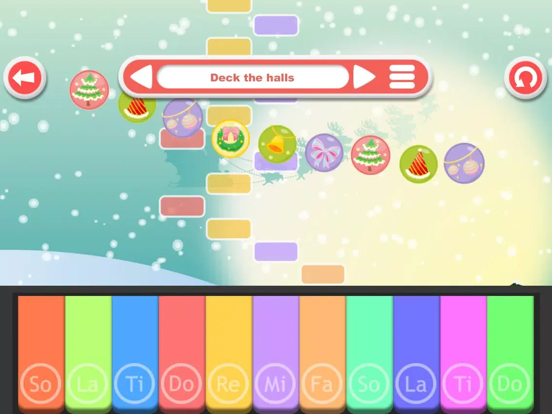 X'mas Piano iPad  स्क्रीनशॉट