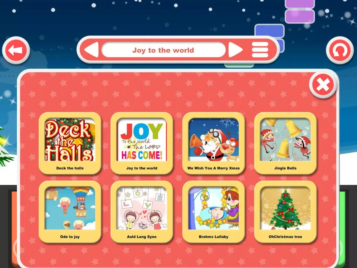 X'mas Piano iPad  स्क्रीनशॉट