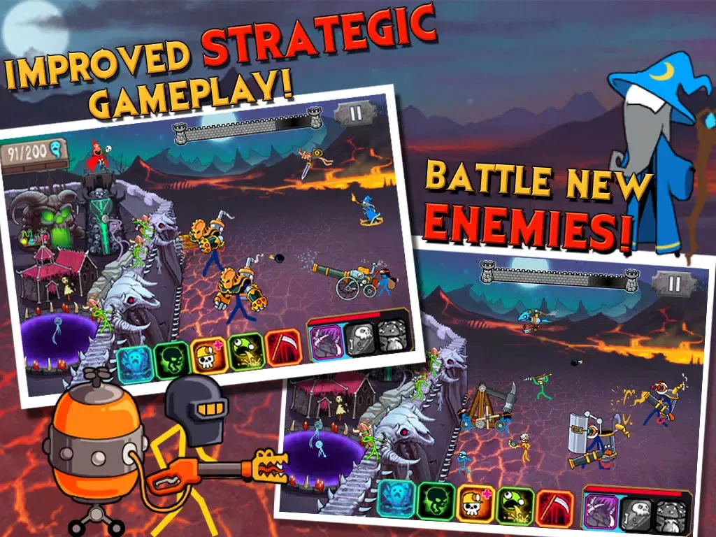 Capturas de pantalla de StickWars 3 iPad 