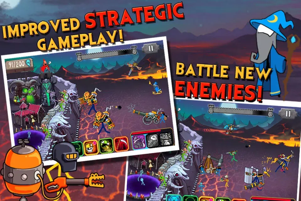 Capturas de pantalla de StickWars 3