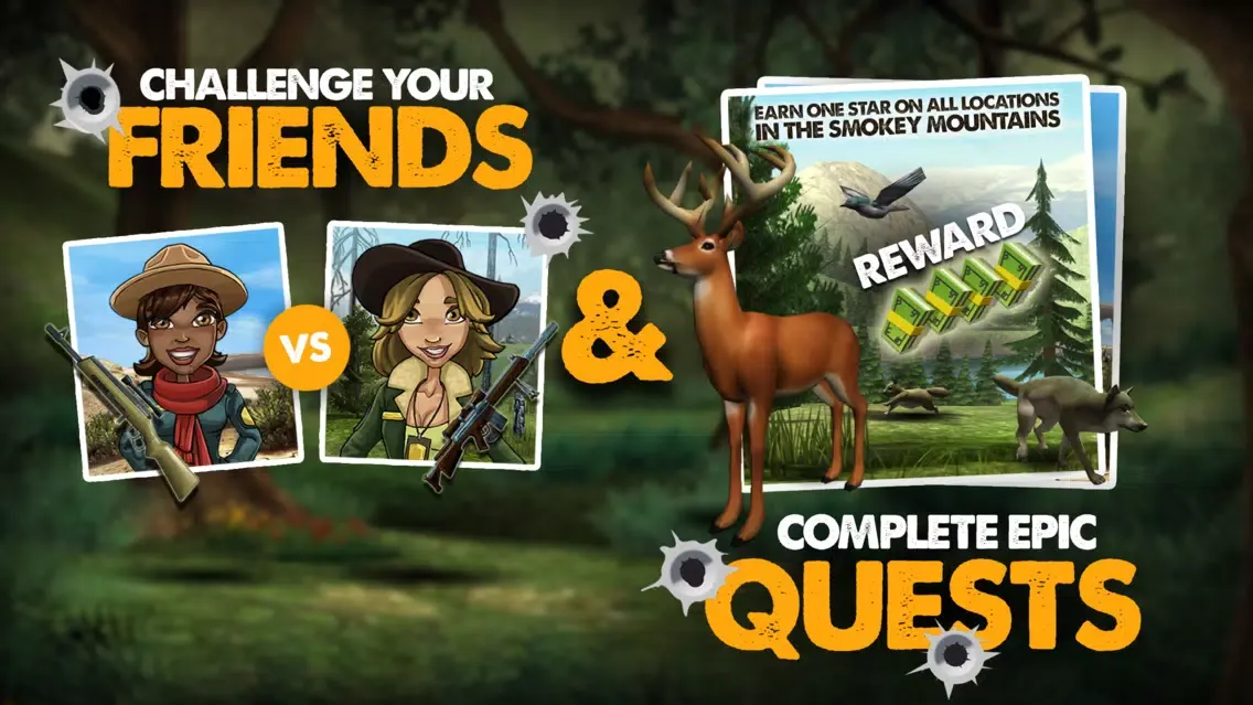 Tangkapan layar Big Buck Hunter Outdoor Adventures