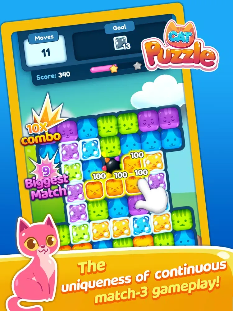 Cat Puzzle Perfection! iPad  Screenshots