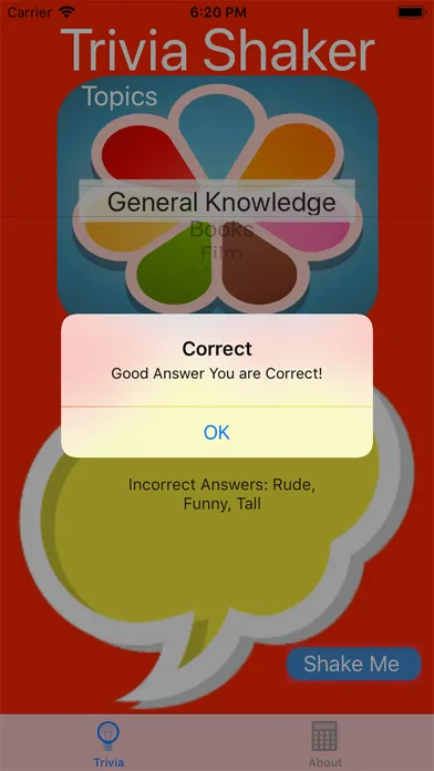 TriviaShaker Ekran Görüntüleri