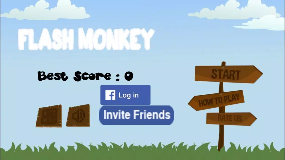 Capturas de tela do Flash Monkey: Free Monkey running game + collecting bananas