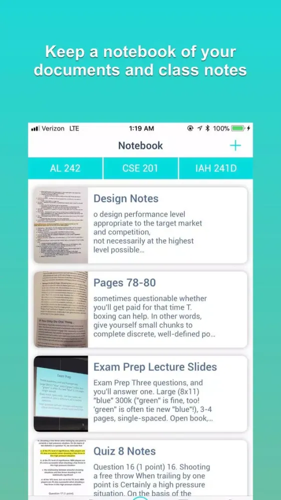 Tangkapan skrin Flashnote - Easy Notebook