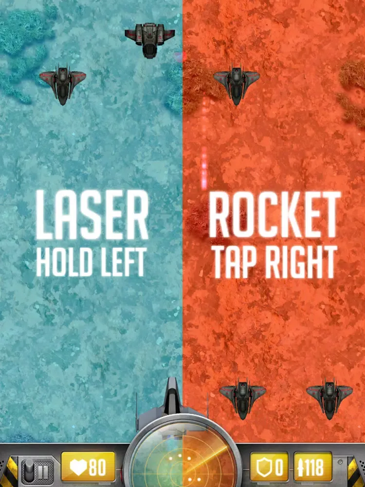 Screenshot di Blaster Commander iPad 
