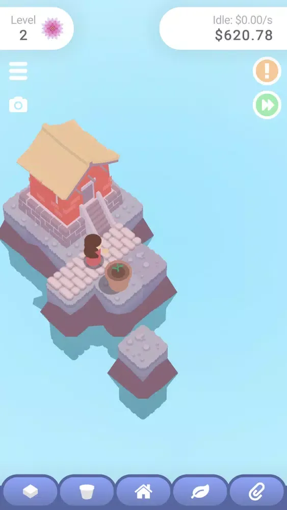 Capturas de tela do Idle Garden Inc