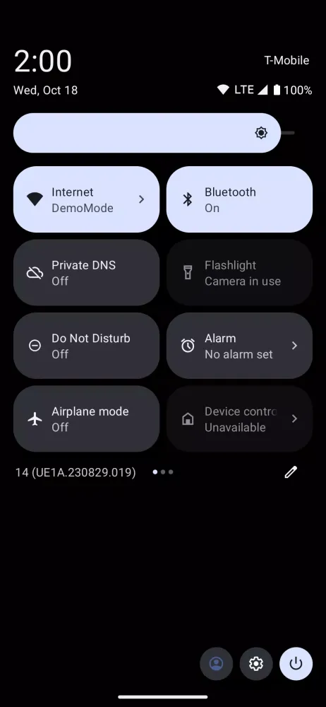Private DNS Quick Setting Screenshots