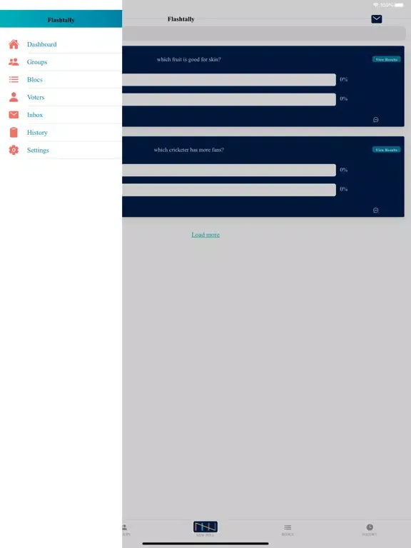 Flashtally iPad 应用截图