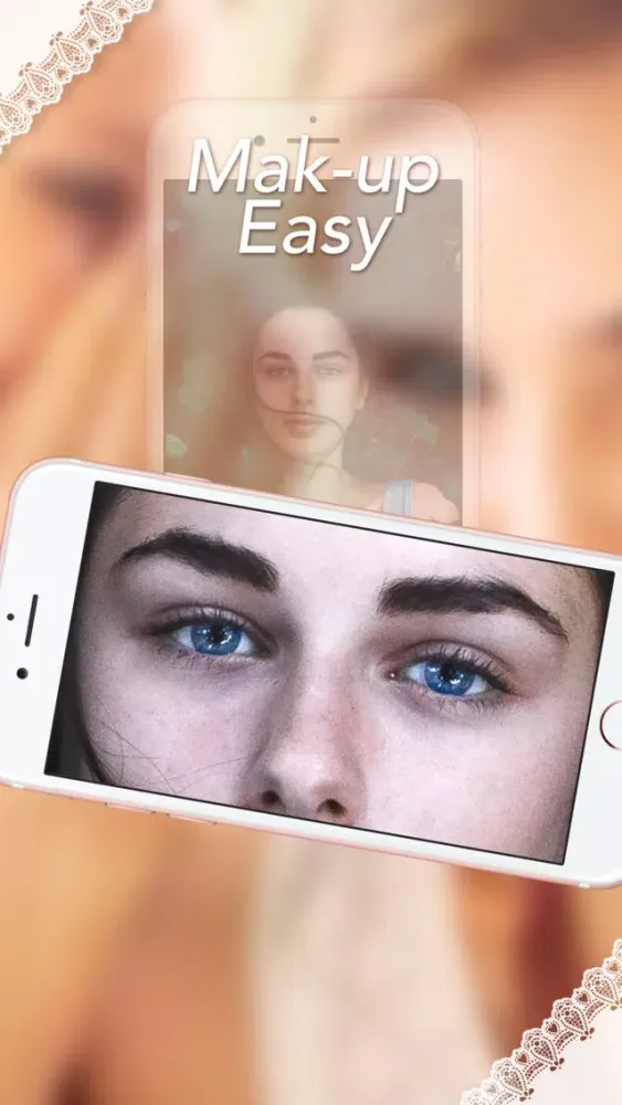 Captures d'écran de selfie memo application | Cosmemo
