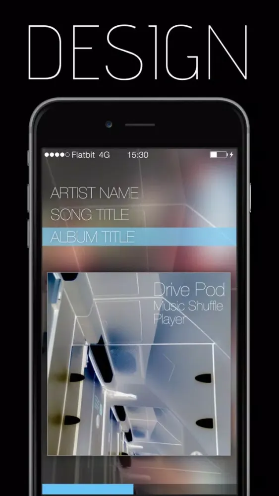 Screenshot di music player[dlive AD] Let`s enjoy safety&comfortable drive with music!