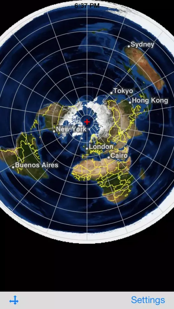 Скриншоты Flat Earth - Satellite Image Viewer