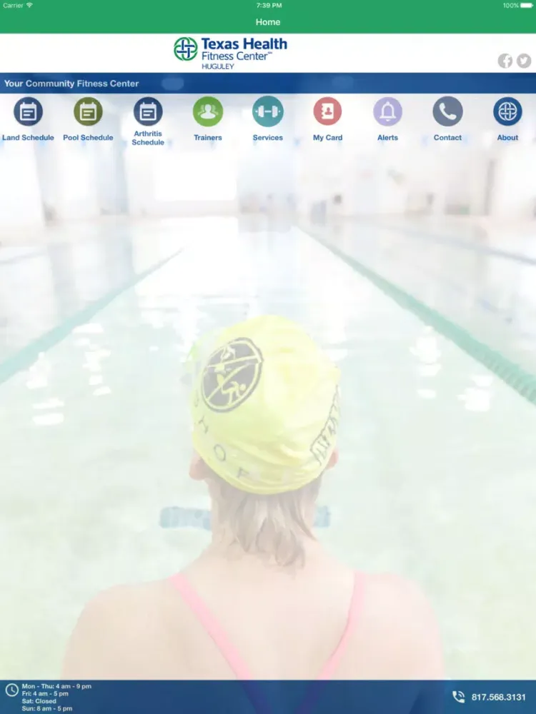 Huguley Fitness iPad 應用截圖