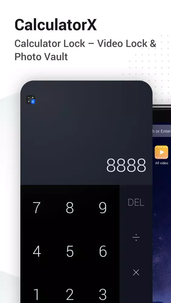 CalculatorX - Calculator Lock स्क्रीनशॉट