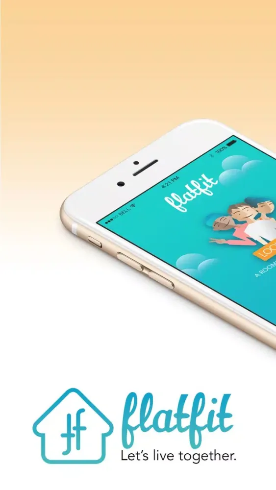 Capturas de tela do FlatFit:Roommate & Room finder