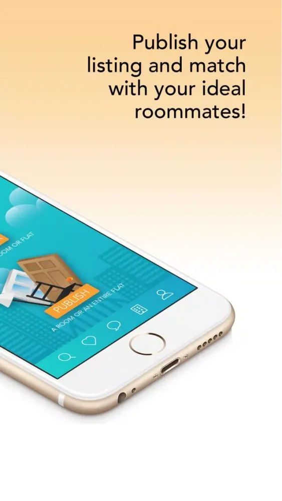 Capturas de tela do FlatFit:Roommate & Room finder