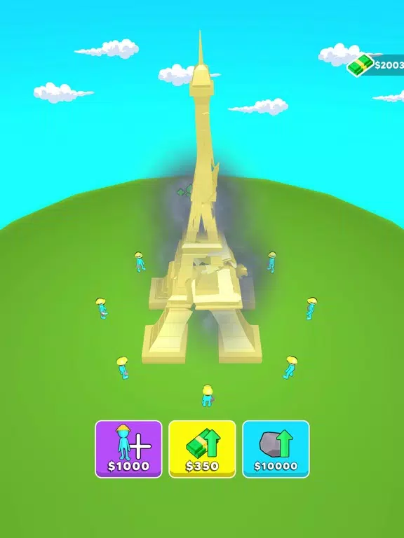 Tangkapan layar Demolish Attack iPad 