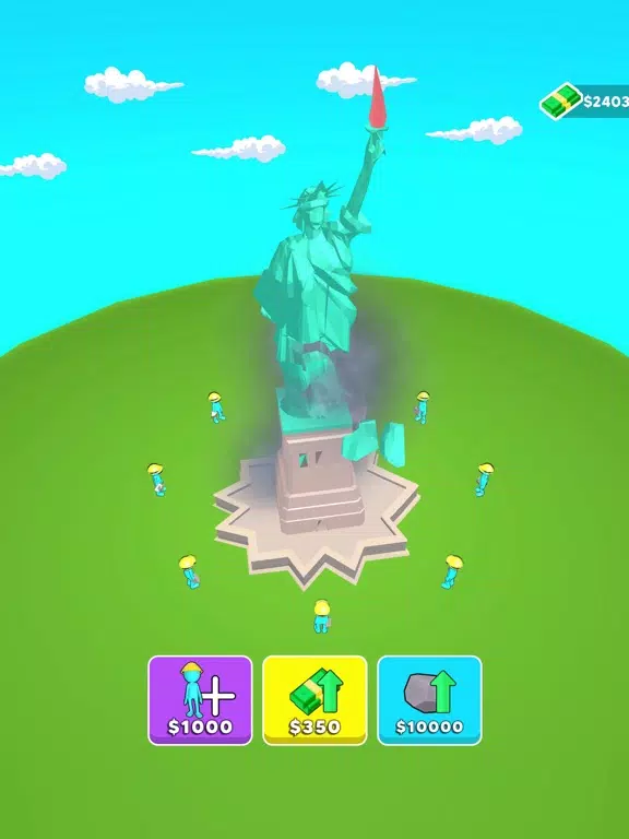 Tangkapan layar Demolish Attack iPad 