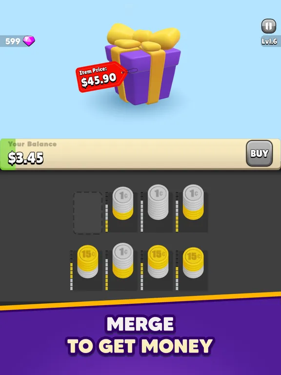 Captures d'écran de Merge Money 3D iPad 