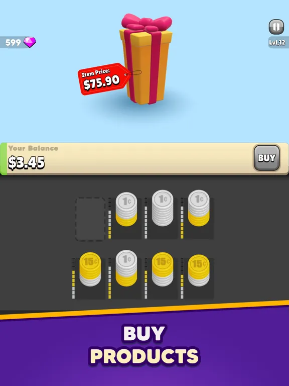 Captures d'écran de Merge Money 3D iPad 