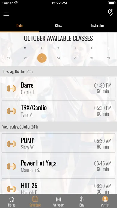 Capturas de pantalla de Flathead Health & Fitness