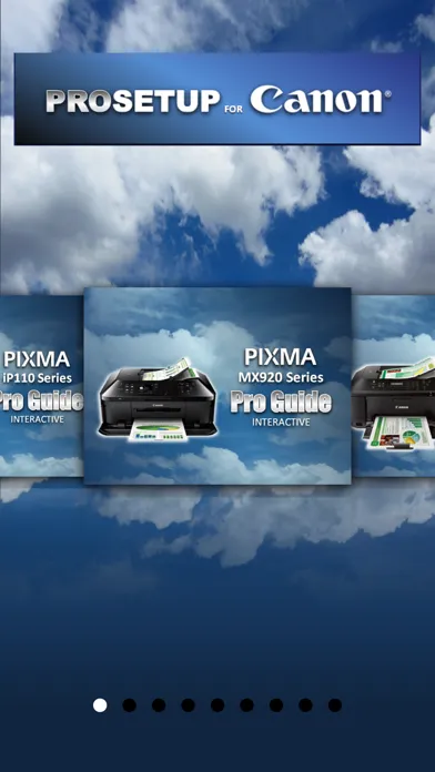 Pro Setup Canon PIXMA Series Screenshots