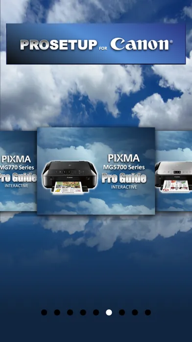 Pro Setup Canon PIXMA Series Screenshots