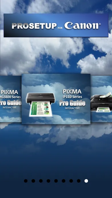 Pro Setup Canon PIXMA Series Screenshots