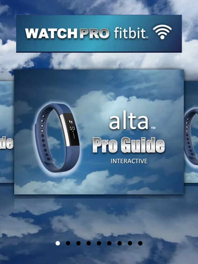 WatchPro for Fitbit iPad  Screenshots