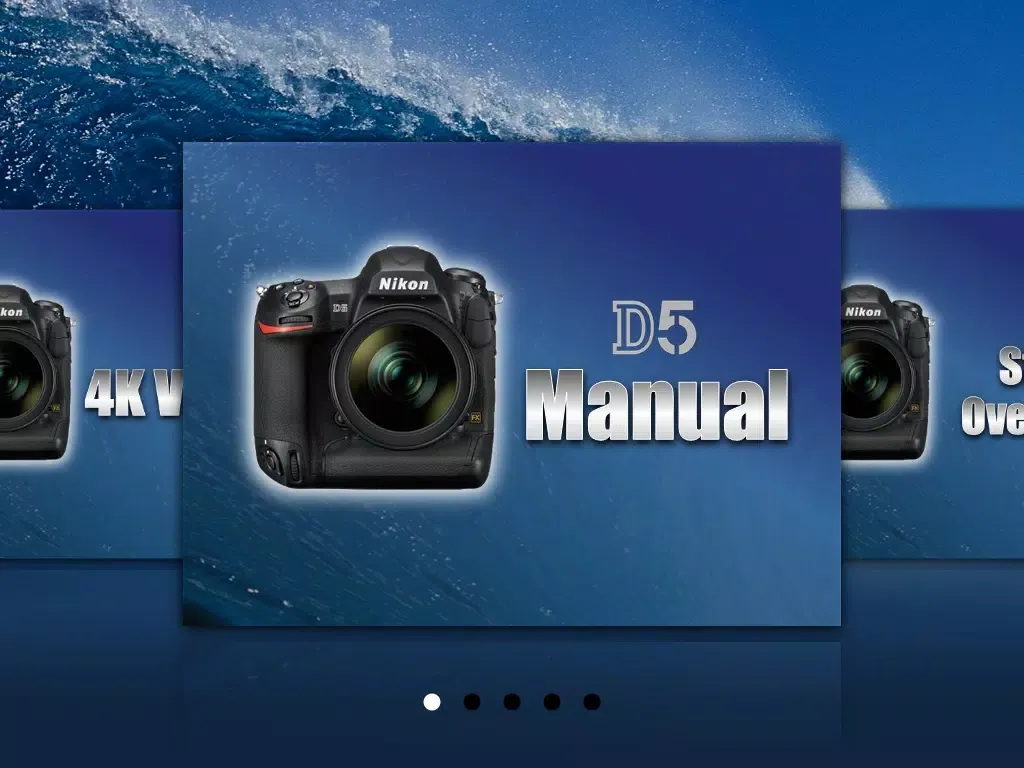 Скриншоты Nikon D5 Advanced Overview iPad 