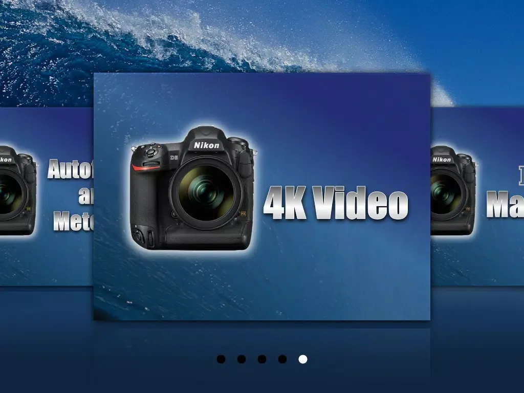 Скриншоты Nikon D5 Advanced Overview iPad 
