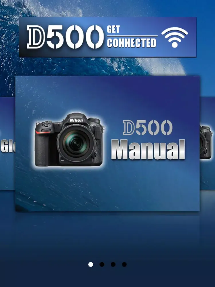Zrzuty ekranu Nikon D500 Advanced Overview iPad 