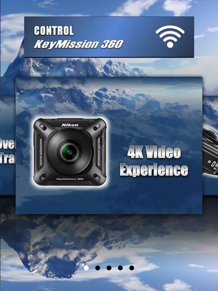 Control for Nikon Key Mission 360 iPad  스크린샷