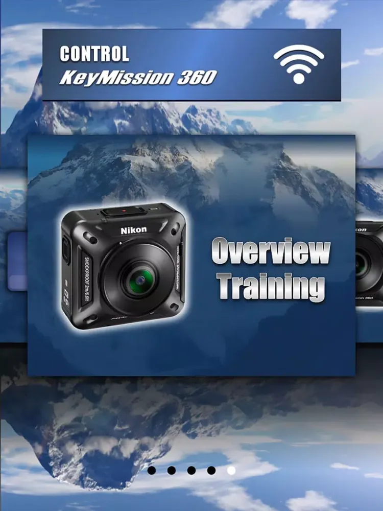 Control for Nikon Key Mission 360 iPad  스크린샷