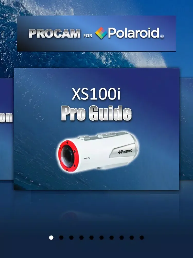 Скриншоты PROCAM for Polaroid XS, Cube, X300 and Snap Series iPad 
