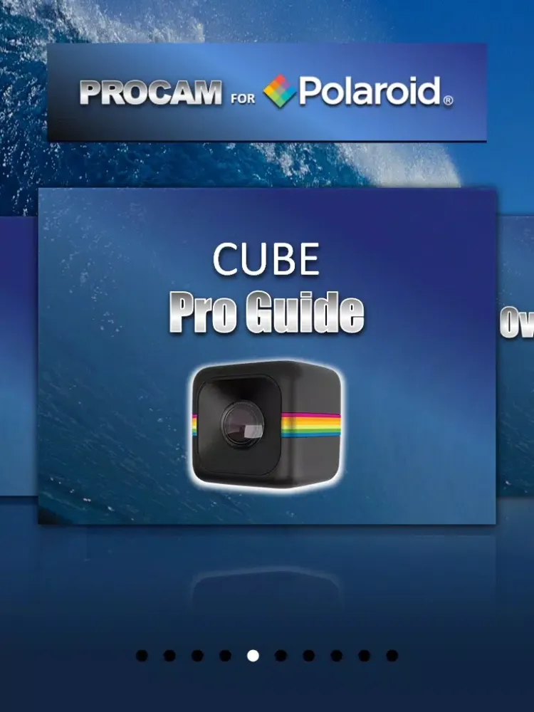Скриншоты PROCAM for Polaroid XS, Cube, X300 and Snap Series iPad 