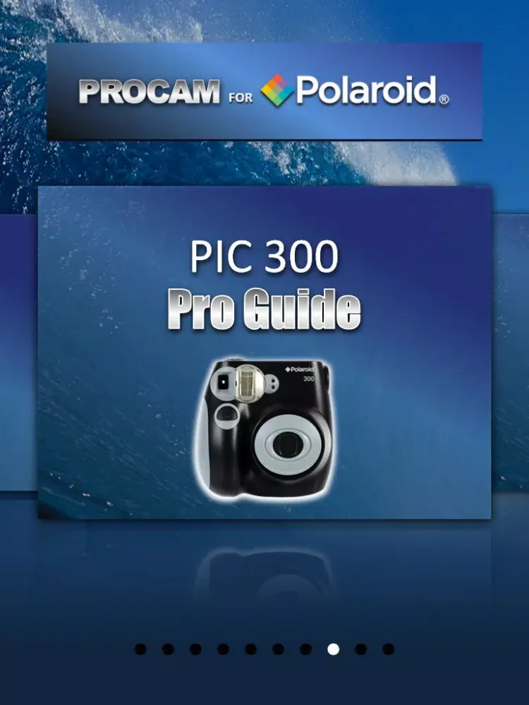 Скриншоты PROCAM for Polaroid XS, Cube, X300 and Snap Series iPad 