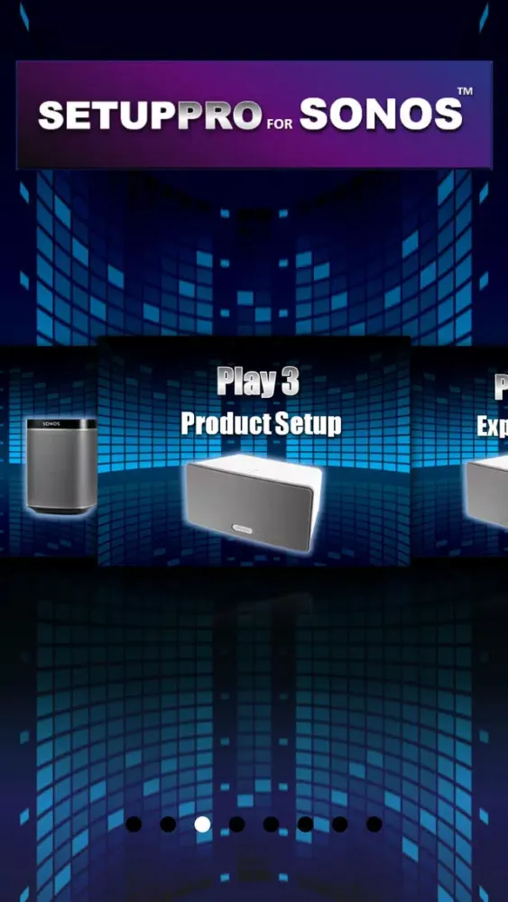 ภาพหน้าจอของ Pro Setup for Sonos Surround Sound