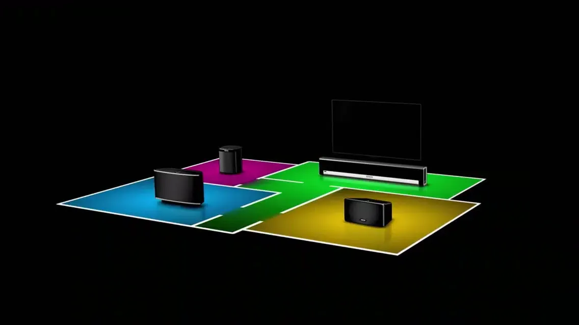 ภาพหน้าจอของ Pro Setup for Sonos Surround Sound