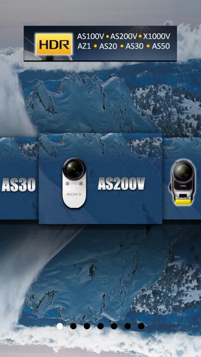 Capturas de pantalla de Sony HDR Control
